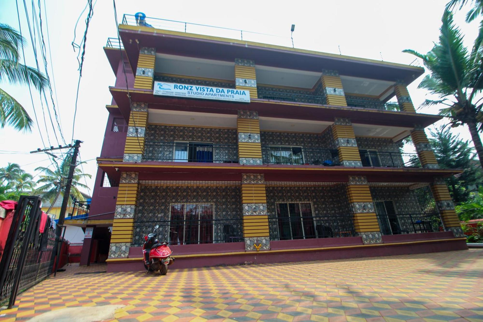 Ronz Vista Da Praia Calangute Kültér fotó