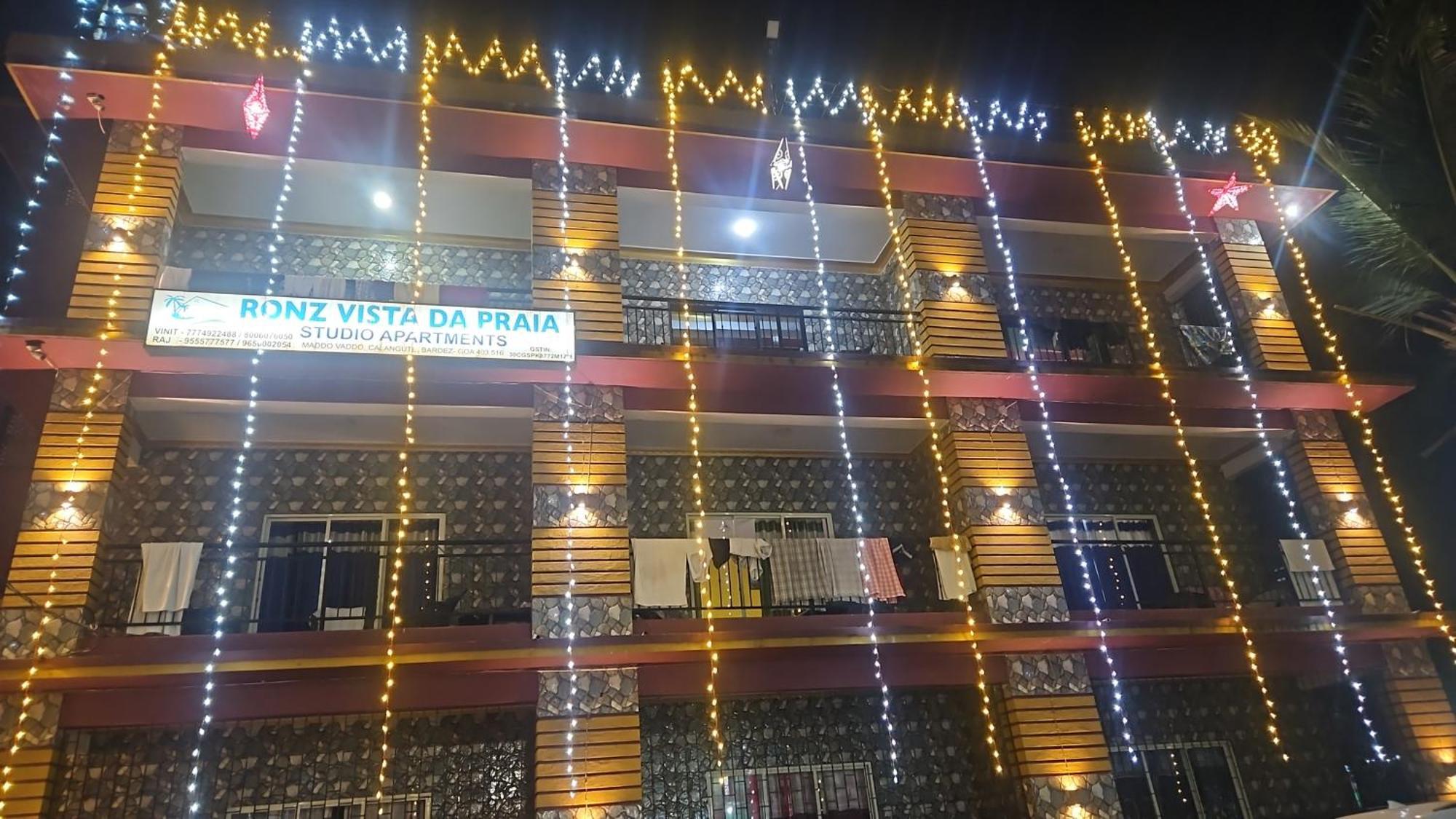 Ronz Vista Da Praia Calangute Kültér fotó